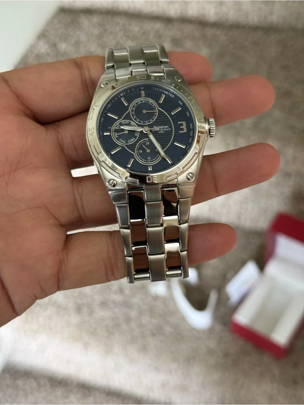 Armitron elegant stainless
